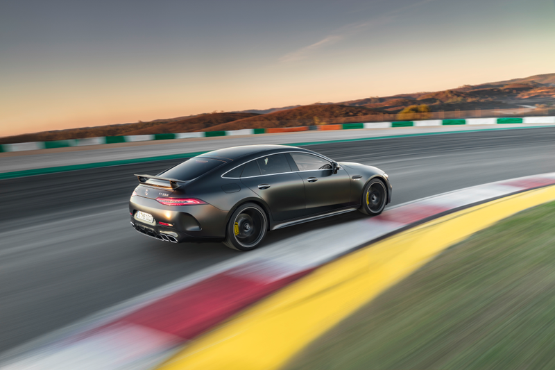Illustration for article titled The 2019 Mercedes-AMG GT 4-Door Coupe Is How You Haul The Kids To School With 630 HP